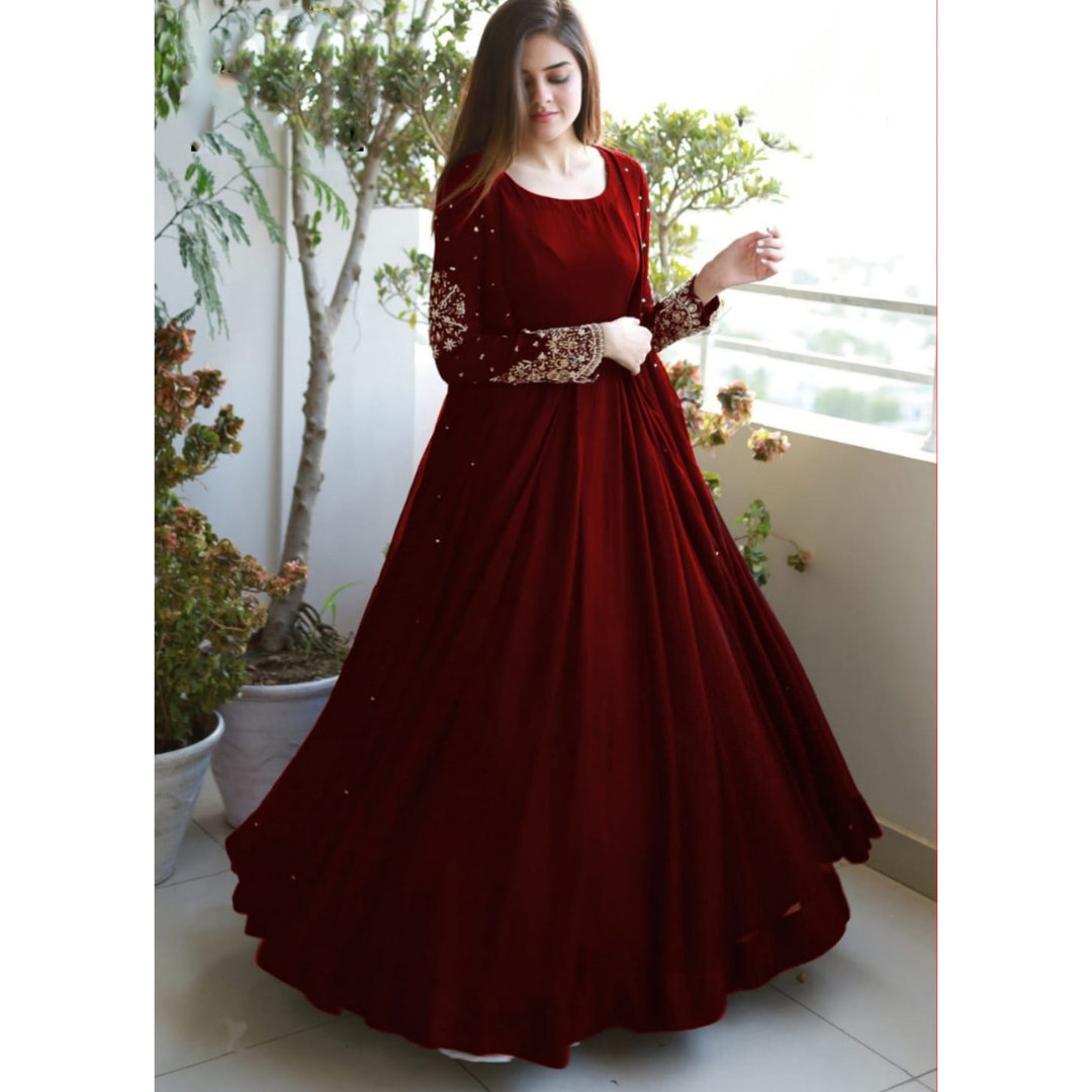 3 Piece Anarkali Maxi