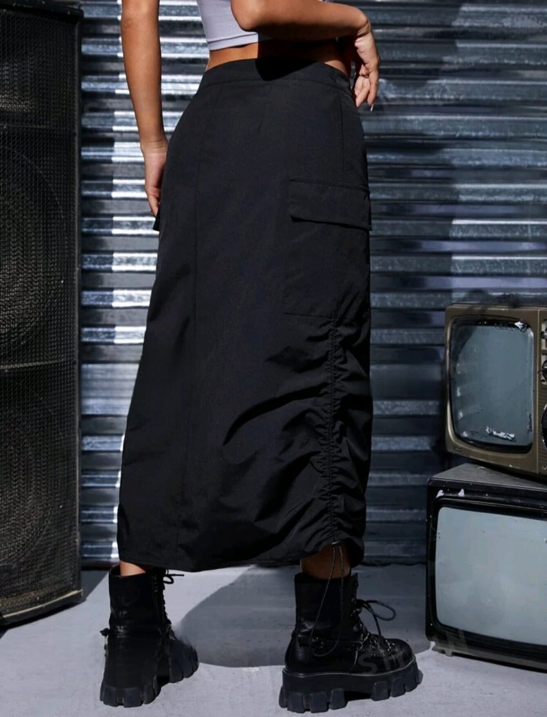 Cargo Style Skirt